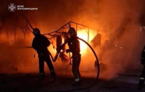 Атака дронів на Житомир: з’явилися фото наслідків