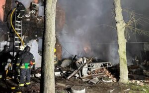 У Харкові – шість прильотів і масштабна пожежа