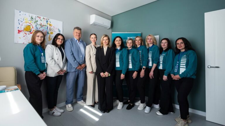 Олена Зеленська відвідала Центр життєстійкості на Житомирщині