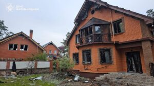 Атака дронів: на Житомирщині пошкоджені будинки