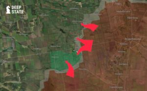 Росіяни просунулись біля Новодарівки – DeepState