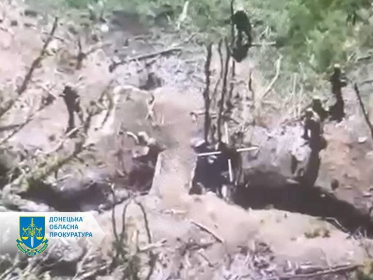 Росіяни стратили трьох бійців ЗСУ на Донеччині