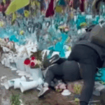 У Києві жінка вчинила погром на Алеї Героїв