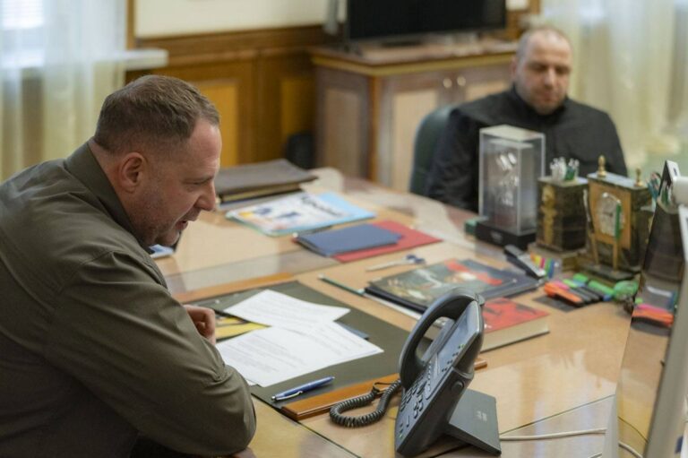 Єрмак обговорив з Рубіо тему припинення вогню