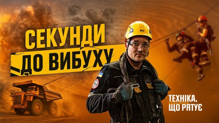 Секунди до вибуху: хроніки гірничорятувальників – “Техніка, що рятує”: Кривбас