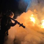 Атака на Київ: у місті здійнялися пожежі, є перебої з електрикою