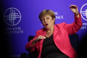 Глава МВФ розповіла про наслідки ударів по Ірану