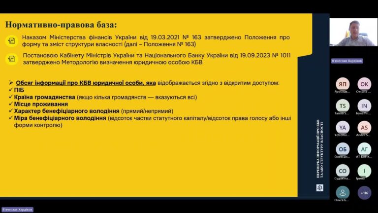 Аспекти реалізації процедури повідомлення Мін’юсту СПФМ про виявлення розбіжностей щодо КБВ …