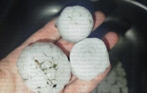 Під Києвом випав град розміром з куряче яйце