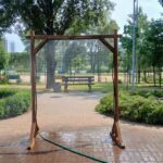 У Києві запрацювали рамки-розпилювачі води