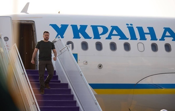 Зеленський прибув з візитом до Данії