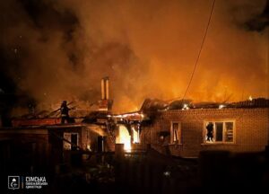 Десятки дронів РФ ударили по Сумщині й Одещині