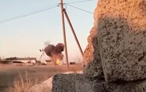 ГУР підірвало авто з “кадирівцями” в Мелітополі