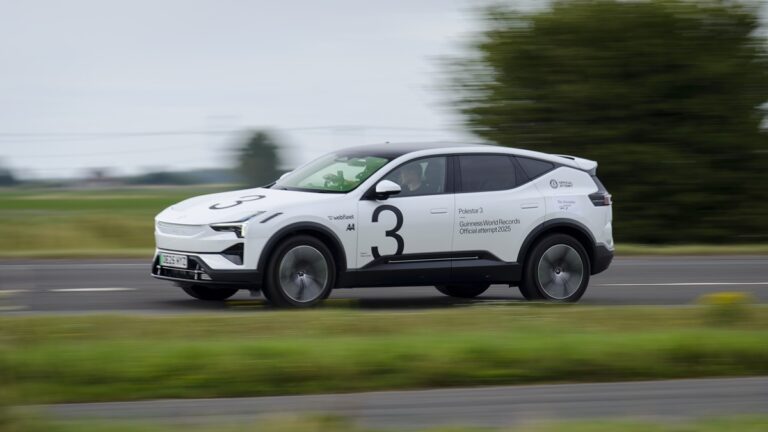 Polestar 3 оновив рекорд пробігу на одному заряді серед електрокросоверів