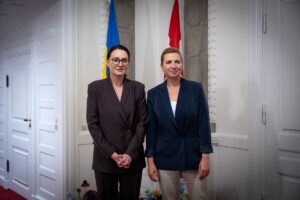Свириденко зустрілася з премʼєром Данії