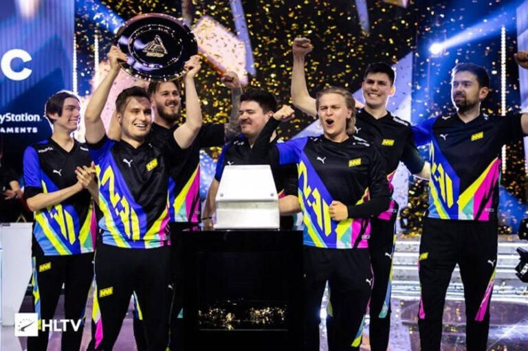 Світовий рейтинг команд із гри Counter Strike-2025: NaVi у п’ятірці кращих