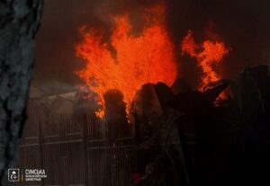 Тривожна ніч: ворожі Шахеди атакували Суми