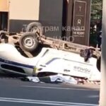 У Києві перекинулось авто поліції, є загиблий