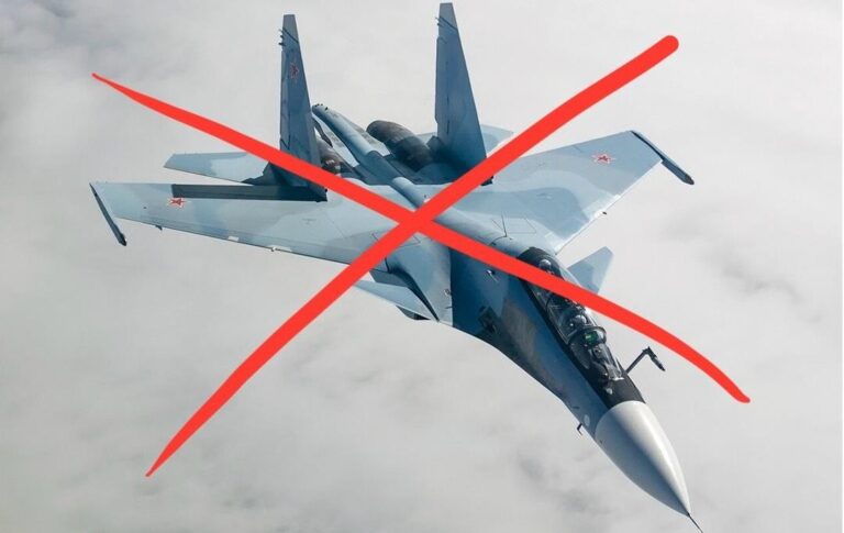 У ВМС заявили про втрату росіянами літака Су-30