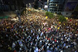 В Ізраїлі відбувся багатотисячний антиурядовий мітинг