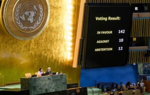 ООН схвалила дводержавне вирішення конфлікту між Ізраїлем і Палестиною