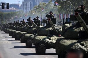 Танки з РФ, ракети з Ізраїлю: Сербія провела парад