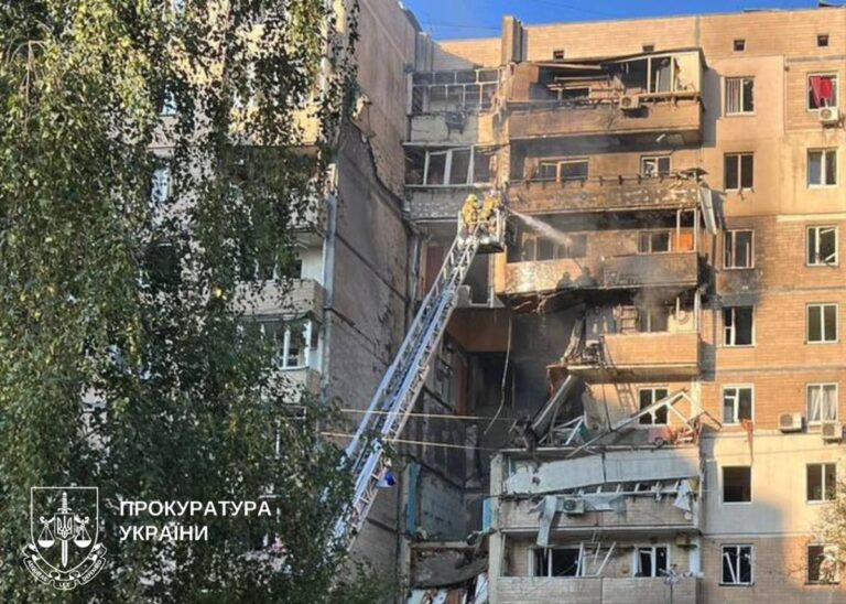 У прокуратурі деталізували наслідки атаки на Київ