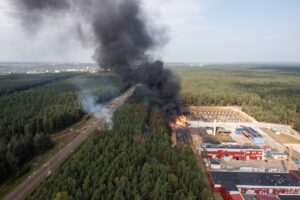 У Вільнюсі вибухнули вагони зі зрідженим газом