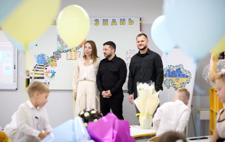 Зеленський відвідав початкову школу нового типу в Броварах