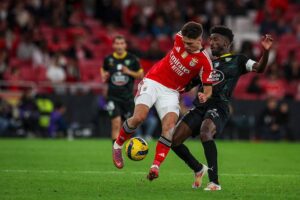 Судаков провів сильний матч за Бенфіку, попри скасований гол