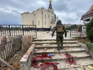 Удар по церкві у Костянтинівці: деталі від поліції