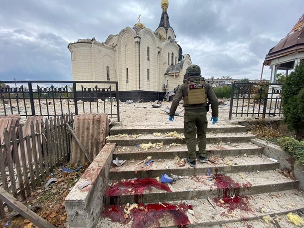 Удар по церкві у Костянтинівці: деталі від поліції