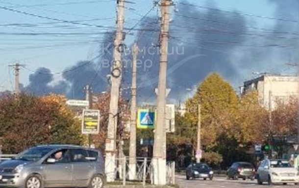 В окупованому Криму сталася аварія на Ленінській нафтобазі