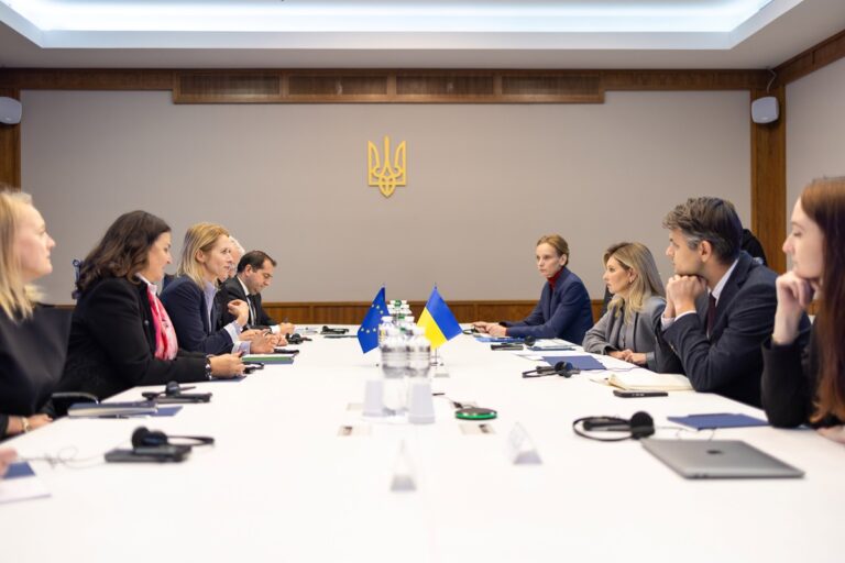 Зеленська і Каллас провели зустріч