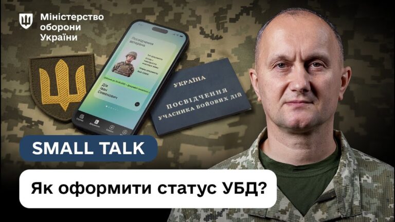 Як отримати УБД: що змінилось в порядку надання статусу | Small Talk