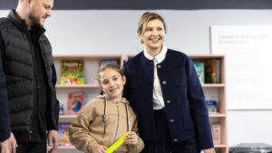 Фундація Олени Зеленської облаштувала сучасне укриття в опорному ліцеї на Київщині