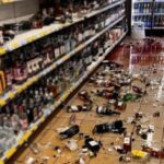 Киянин розгромив алкогольний відділ у магазині