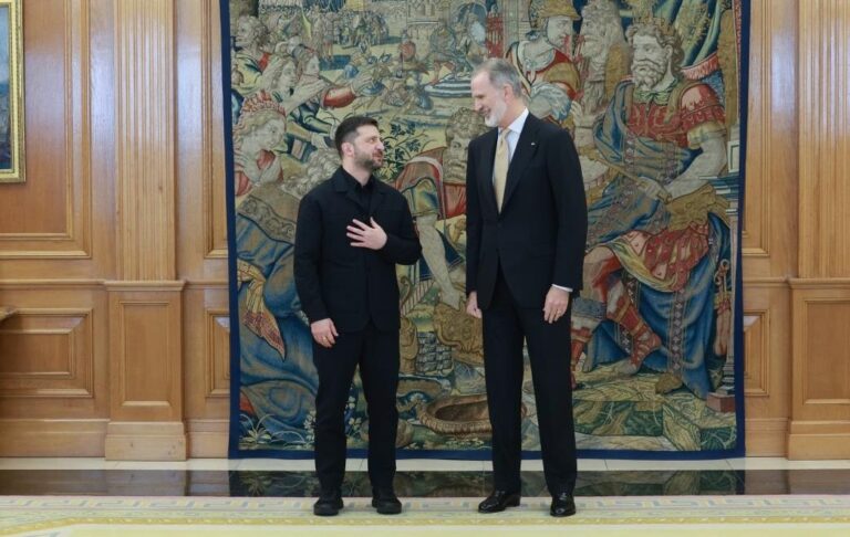 Зеленський зустрівся з королем Іспанії