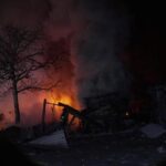 Наслідки обстрілу Києва: є загиблий, пожежі, руйнування