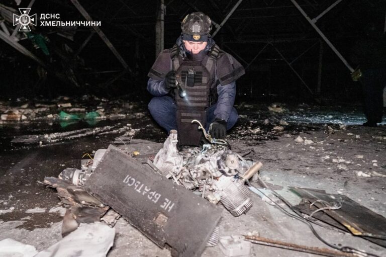 Росіяни атакували дронами Хмельниччину