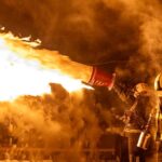 У центрі Києва на Хрещатику спалахнула пожежа