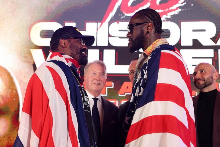 Чісора і Вайлдер зустрілися перед очима Лондона