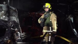 Черкаси зазнали масованої атаки російськими дронами