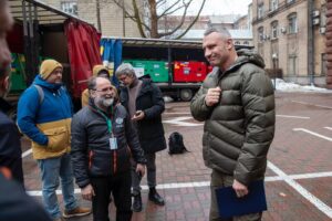 Перша партія гумдопомоги зі Словаччини надійшла до Києва