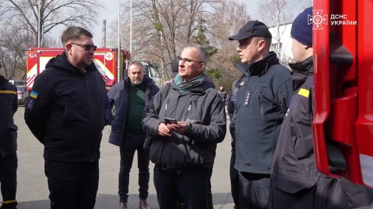 Голова ДСНС провів зустріч із делегацією Пожежної бригади м. Парижа