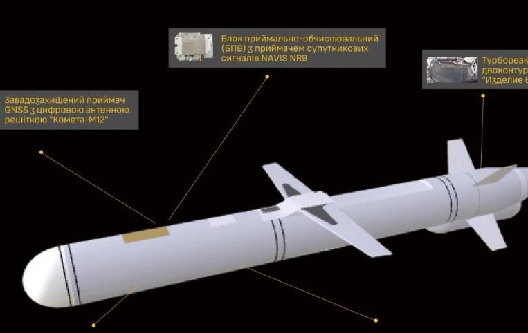 ГУР повідомило про іноземні компоненти нової крилатої ракети РФ