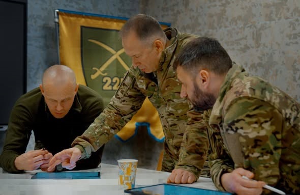 Сирський відвідав Запорізький напрямок