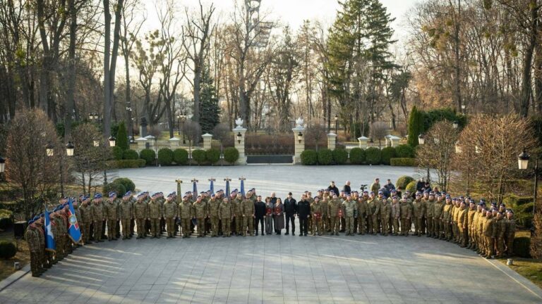 Володимир Зеленський привітав бійців Національної гвардії України з професійним святом