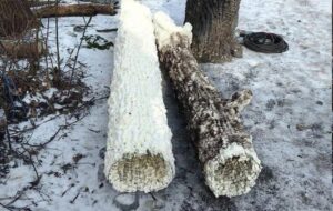 Солдати РФ почали ховати антени у муляжах стовбурів