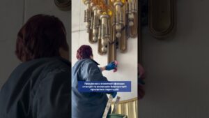 У столиці провели генеральне прибирання станцій фунікулера